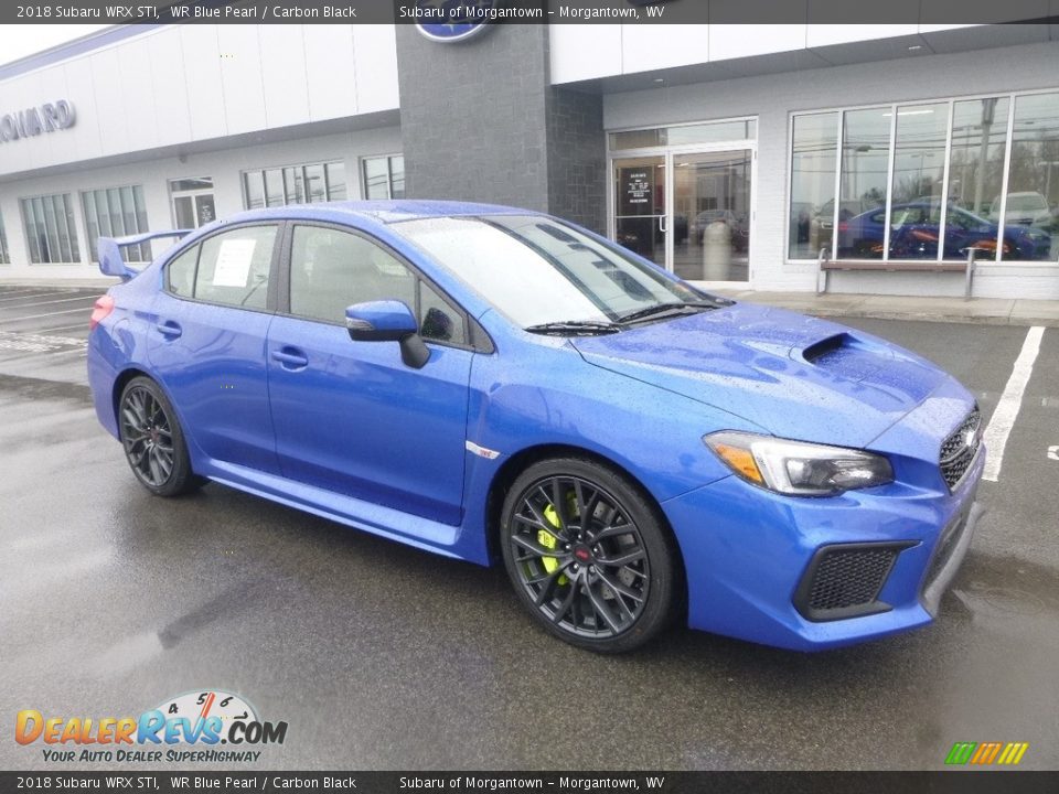 Front 3/4 View of 2018 Subaru WRX STI Photo #1