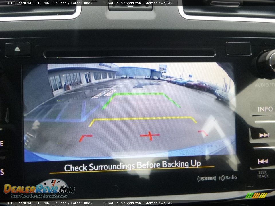 2018 Subaru WRX STI WR Blue Pearl / Carbon Black Photo #17