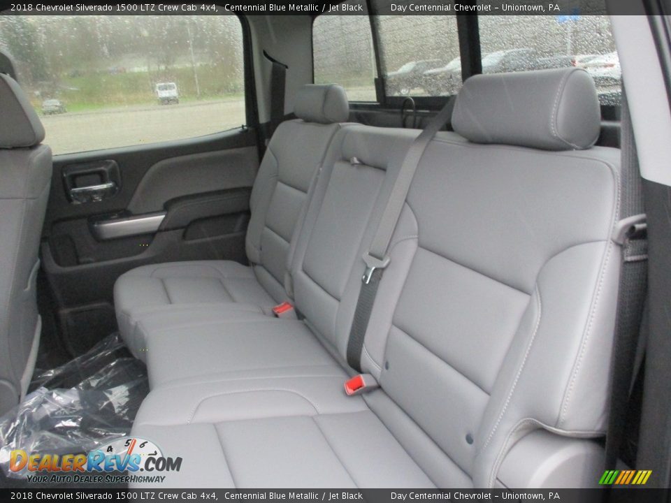 2018 Chevrolet Silverado 1500 LTZ Crew Cab 4x4 Centennial Blue Metallic / Jet Black Photo #18