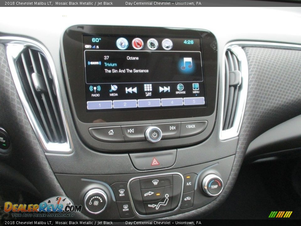 2018 Chevrolet Malibu LT Mosaic Black Metallic / Jet Black Photo #7