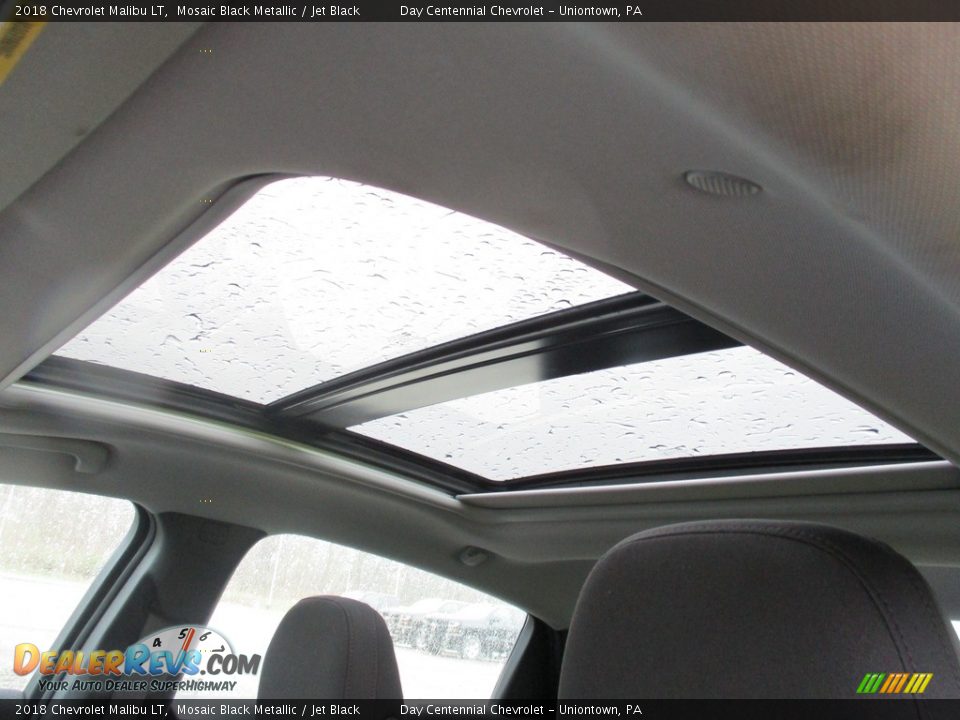 2018 Chevrolet Malibu LT Mosaic Black Metallic / Jet Black Photo #12