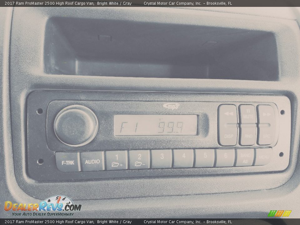 2017 Ram ProMaster 2500 High Roof Cargo Van Bright White / Gray Photo #13