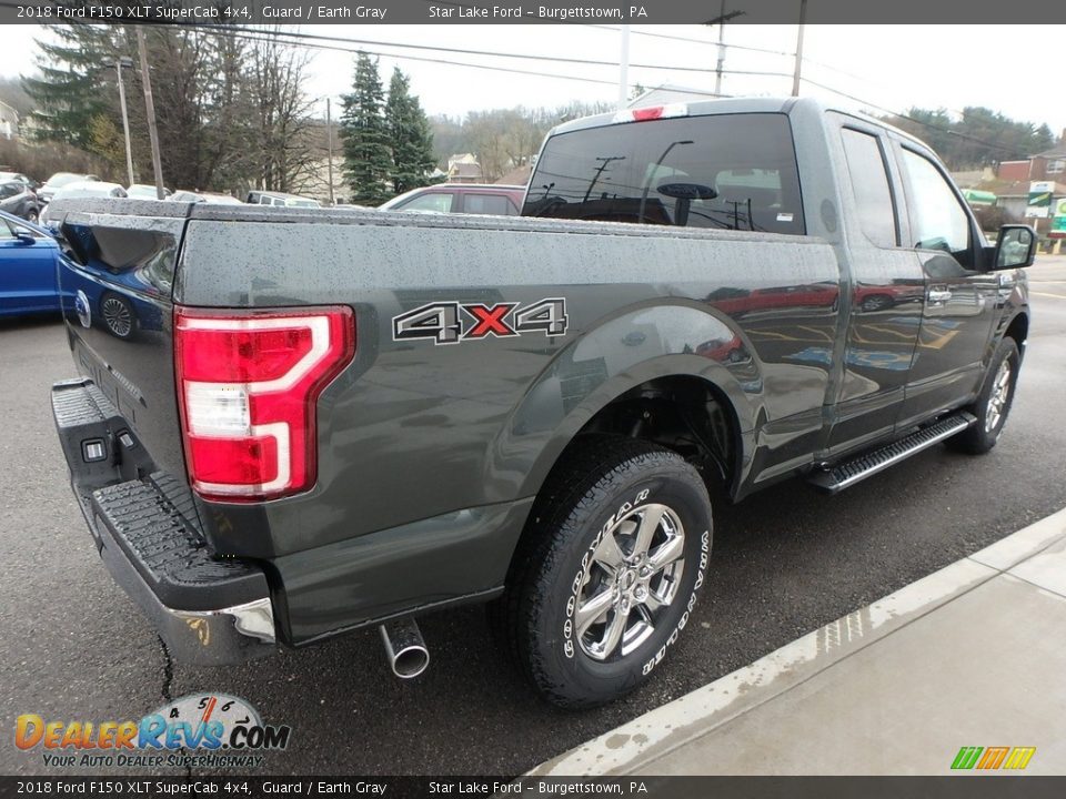 2018 Ford F150 XLT SuperCab 4x4 Guard / Earth Gray Photo #5