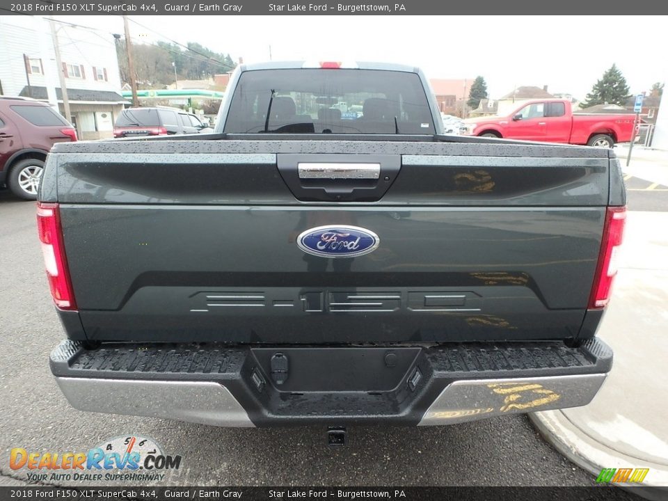 2018 Ford F150 XLT SuperCab 4x4 Guard / Earth Gray Photo #6
