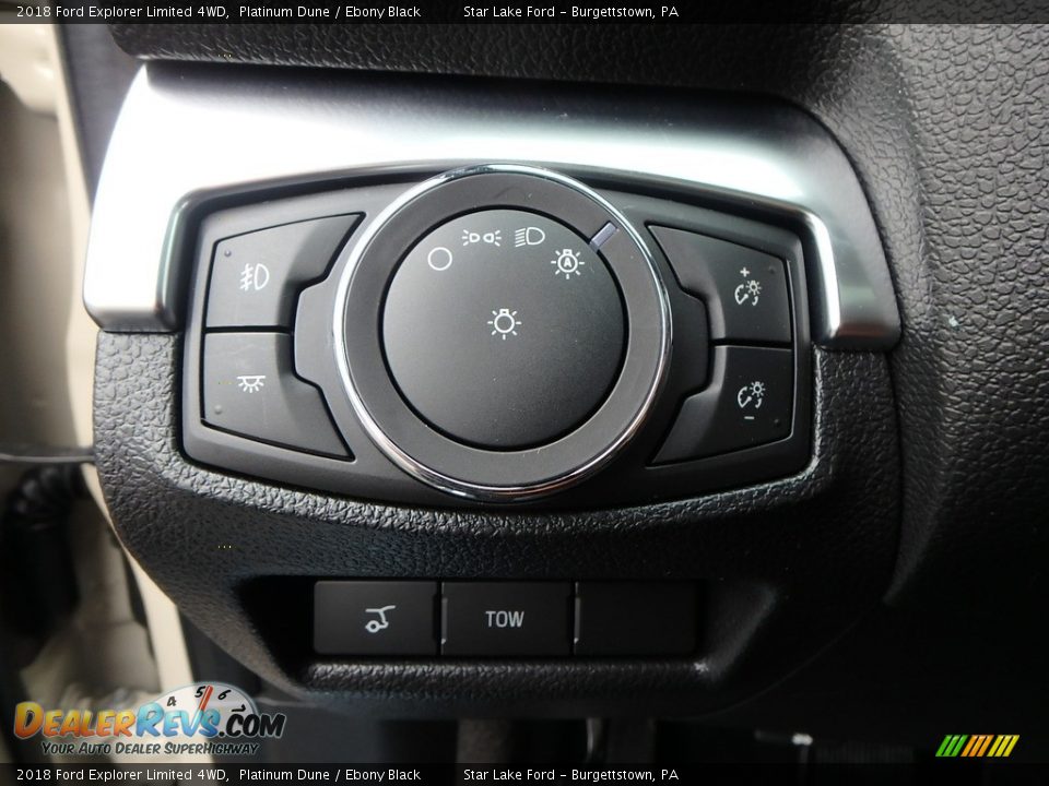Controls of 2018 Ford Explorer Limited 4WD Photo #20