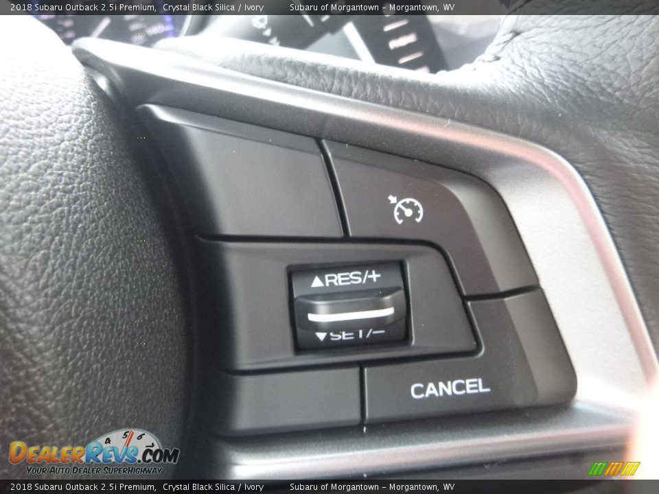 2018 Subaru Outback 2.5i Premium Crystal Black Silica / Ivory Photo #19