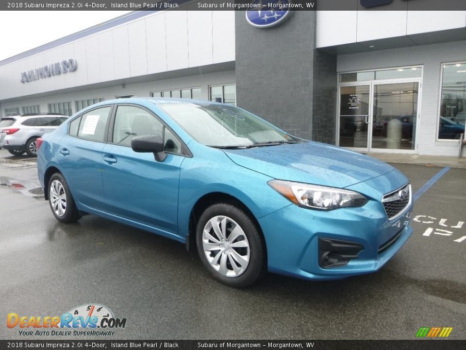 Island Blue Pearl 2018 Subaru Impreza 2.0i 4-Door Photo #1