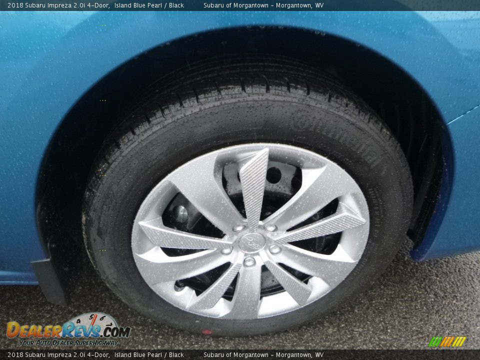 2018 Subaru Impreza 2.0i 4-Door Island Blue Pearl / Black Photo #2