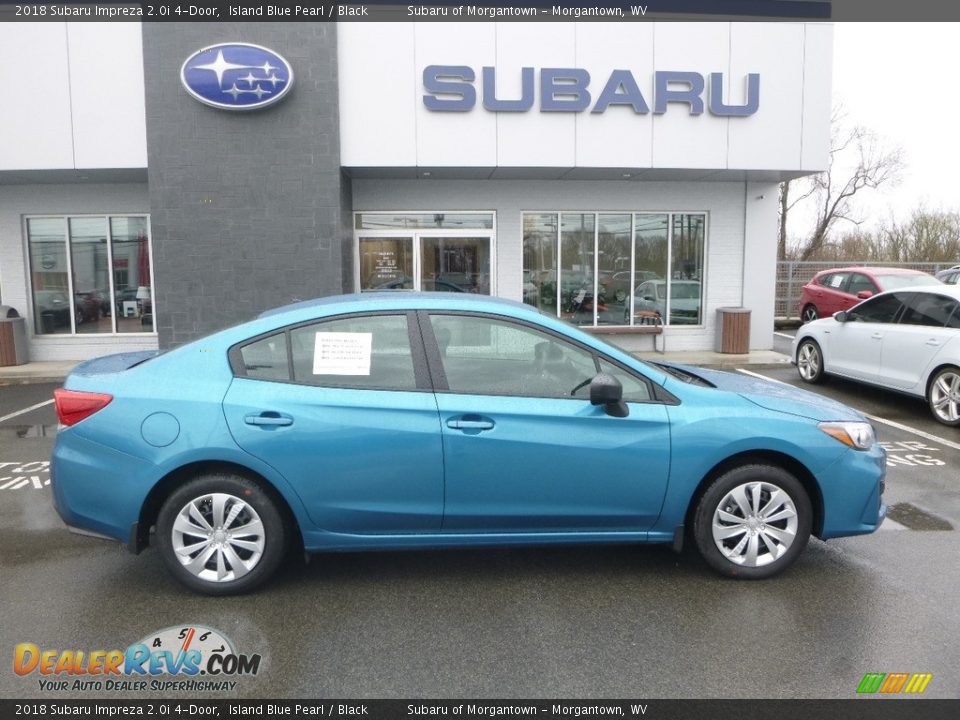 Island Blue Pearl 2018 Subaru Impreza 2.0i 4-Door Photo #3