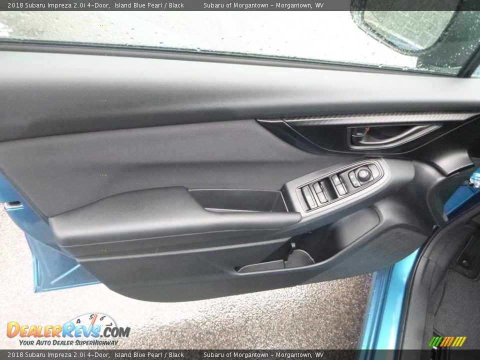 2018 Subaru Impreza 2.0i 4-Door Island Blue Pearl / Black Photo #13