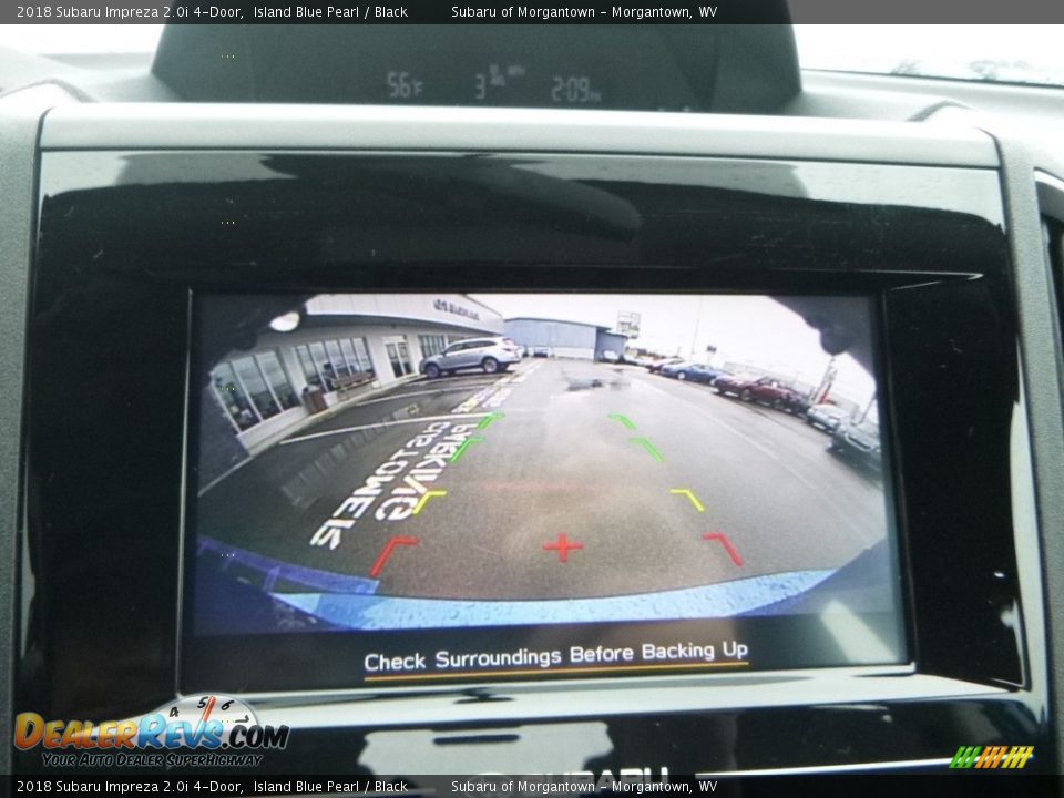 2018 Subaru Impreza 2.0i 4-Door Island Blue Pearl / Black Photo #17