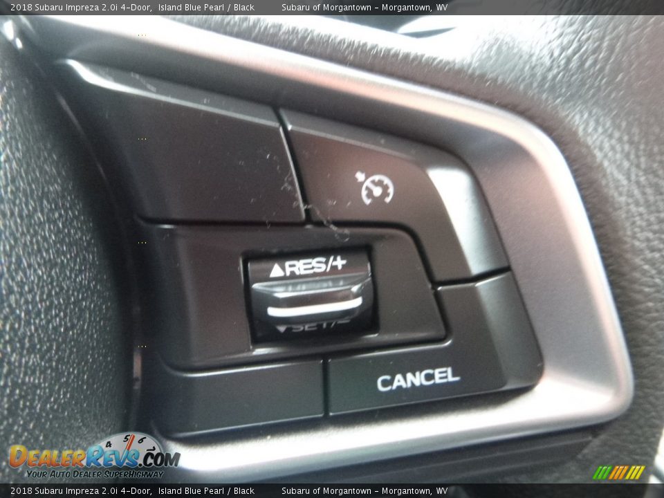 2018 Subaru Impreza 2.0i 4-Door Island Blue Pearl / Black Photo #19