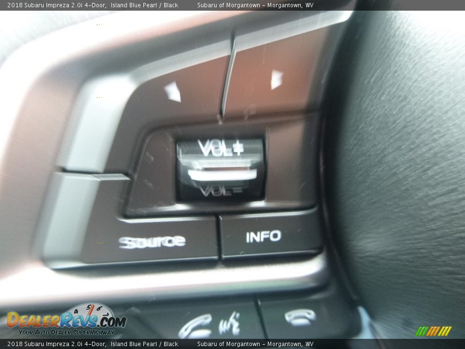2018 Subaru Impreza 2.0i 4-Door Island Blue Pearl / Black Photo #20
