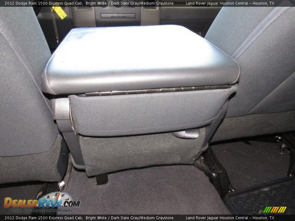 2012 Dodge Ram 1500 Express Quad Cab Bright White / Dark Slate Gray/Medium Graystone Photo #16