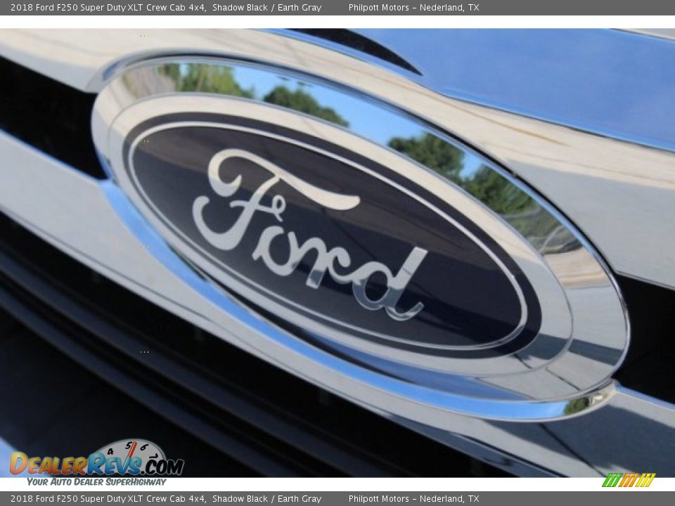 2018 Ford F250 Super Duty XLT Crew Cab 4x4 Shadow Black / Earth Gray Photo #4