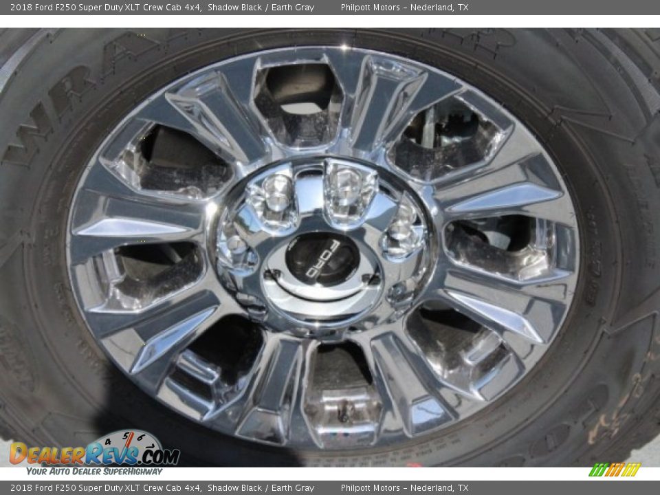 2018 Ford F250 Super Duty XLT Crew Cab 4x4 Shadow Black / Earth Gray Photo #5