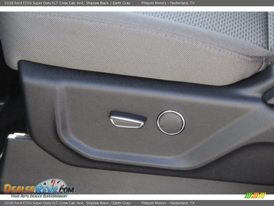 2018 Ford F250 Super Duty XLT Crew Cab 4x4 Shadow Black / Earth Gray Photo #15