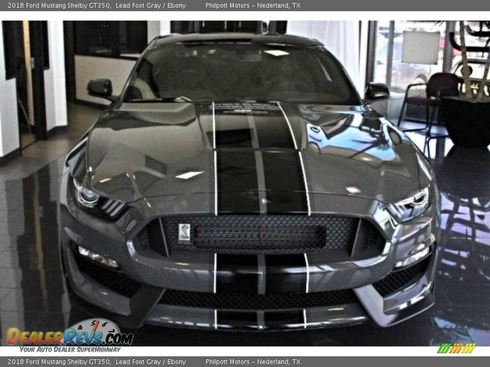 2018 Ford Mustang Shelby GT350 Lead Foot Gray / Ebony Photo #2