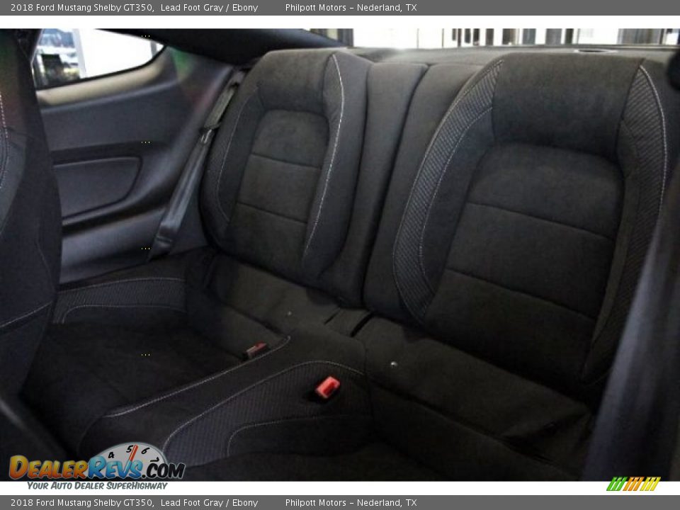 Rear Seat of 2018 Ford Mustang Shelby GT350 Photo #18