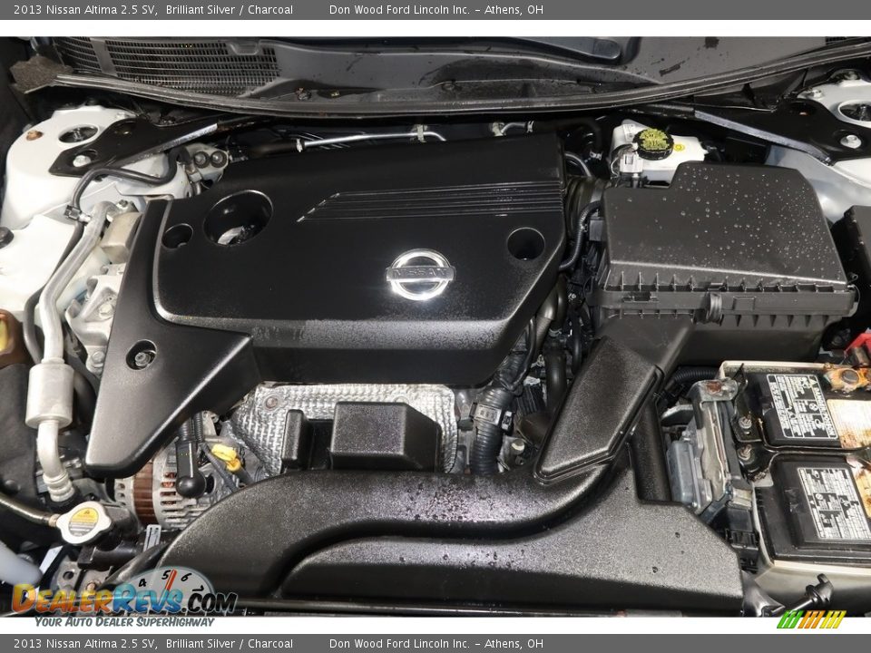 2013 Nissan Altima 2.5 SV Brilliant Silver / Charcoal Photo #24