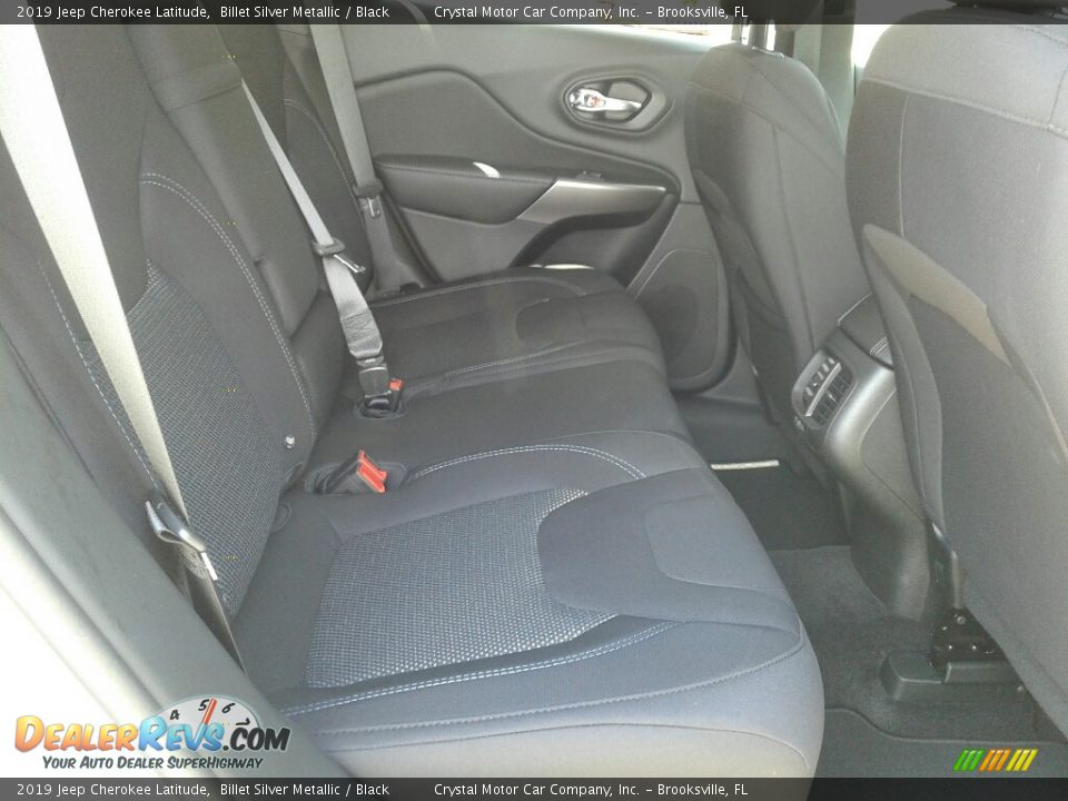 2019 Jeep Cherokee Latitude Billet Silver Metallic / Black Photo #11