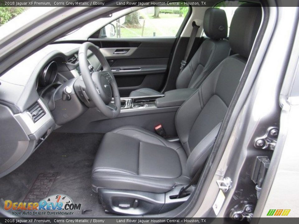 2018 Jaguar XF Premium Corris Grey Metallic / Ebony Photo #3
