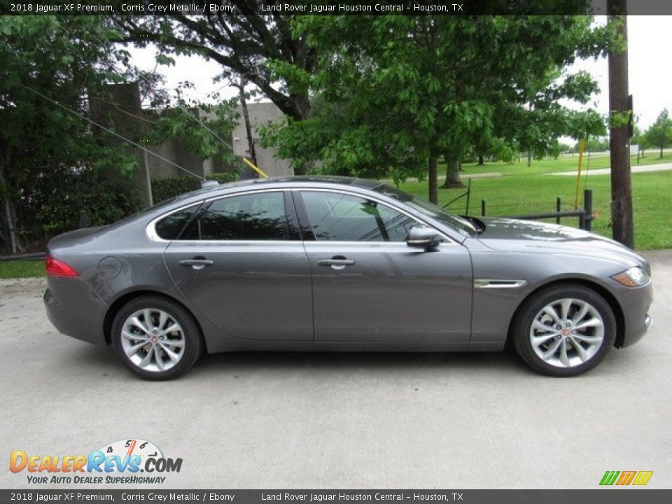 2018 Jaguar XF Premium Corris Grey Metallic / Ebony Photo #6