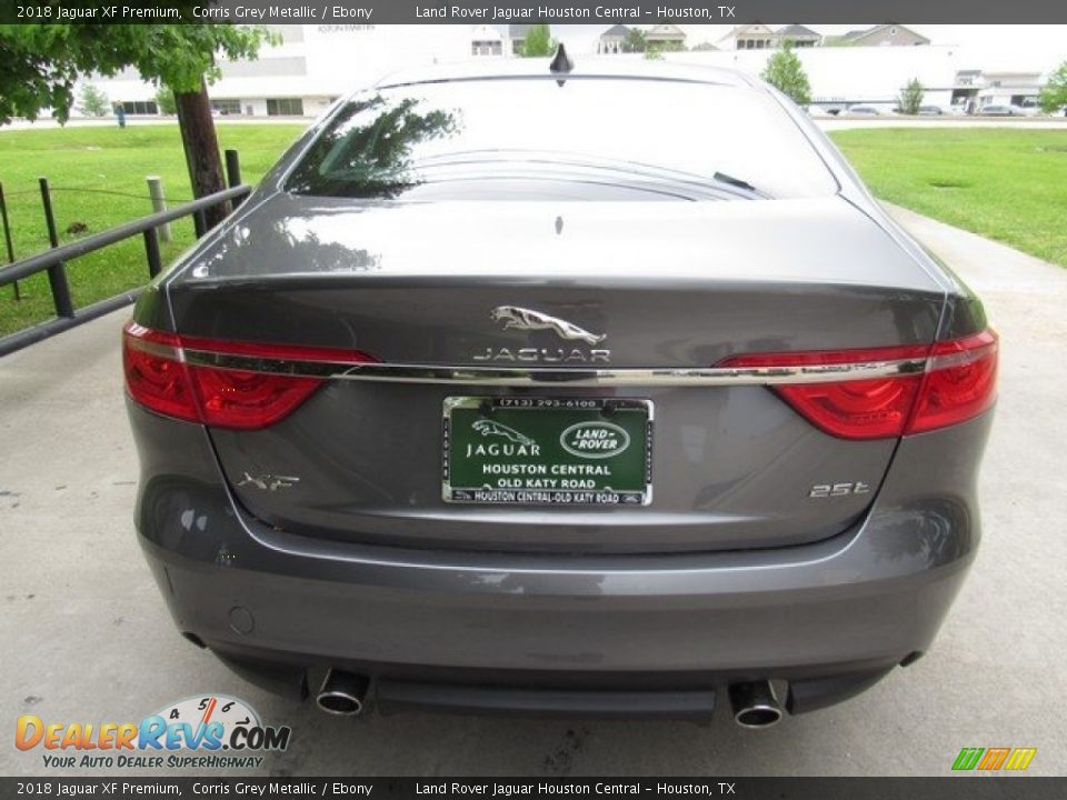 2018 Jaguar XF Premium Corris Grey Metallic / Ebony Photo #8