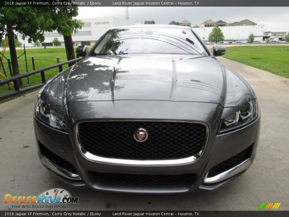 2018 Jaguar XF Premium Corris Grey Metallic / Ebony Photo #9