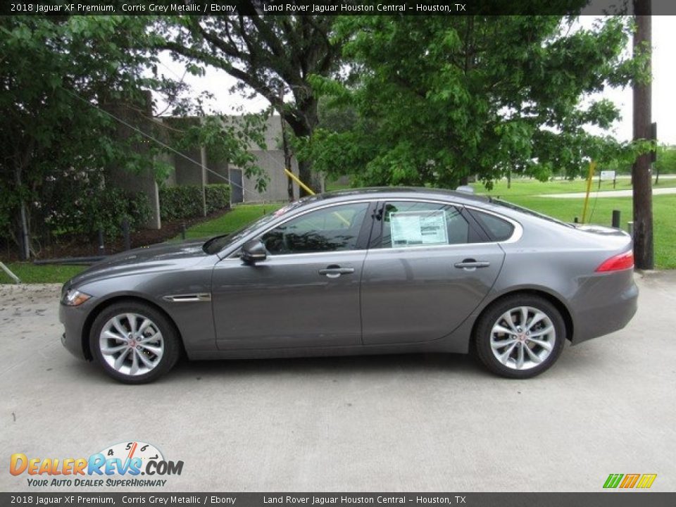 2018 Jaguar XF Premium Corris Grey Metallic / Ebony Photo #11