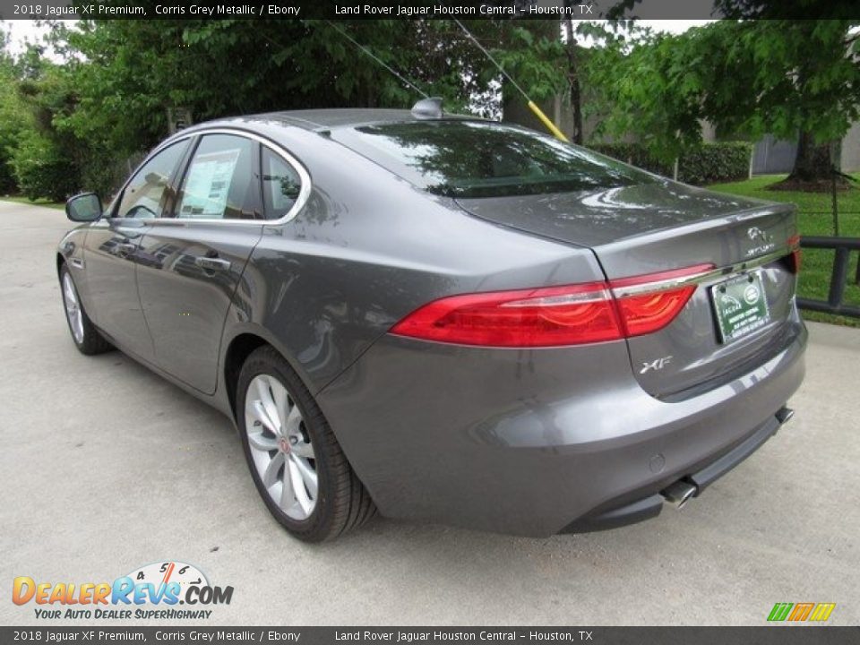 2018 Jaguar XF Premium Corris Grey Metallic / Ebony Photo #12
