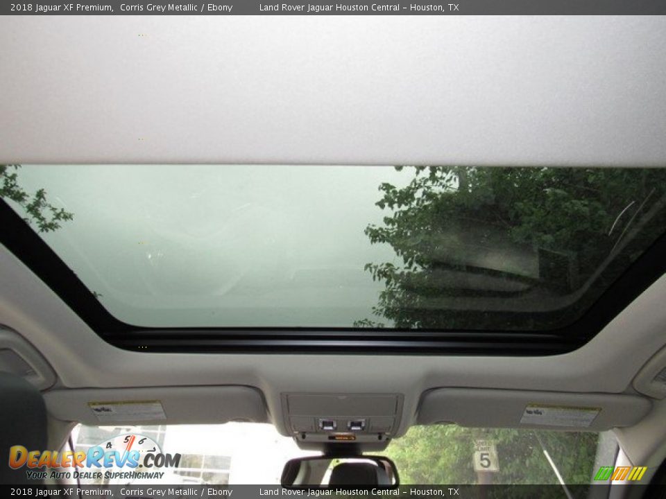 2018 Jaguar XF Premium Corris Grey Metallic / Ebony Photo #17