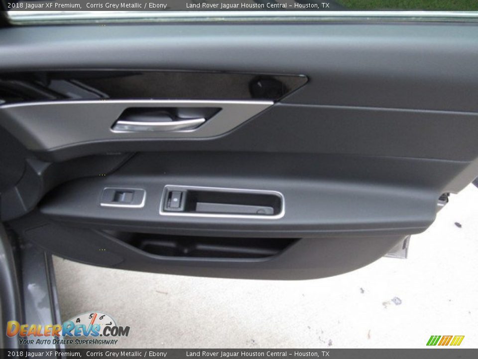 2018 Jaguar XF Premium Corris Grey Metallic / Ebony Photo #21