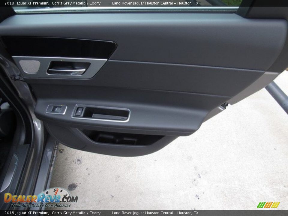 2018 Jaguar XF Premium Corris Grey Metallic / Ebony Photo #22