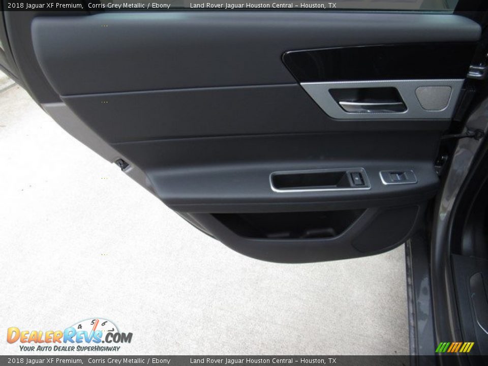 2018 Jaguar XF Premium Corris Grey Metallic / Ebony Photo #23