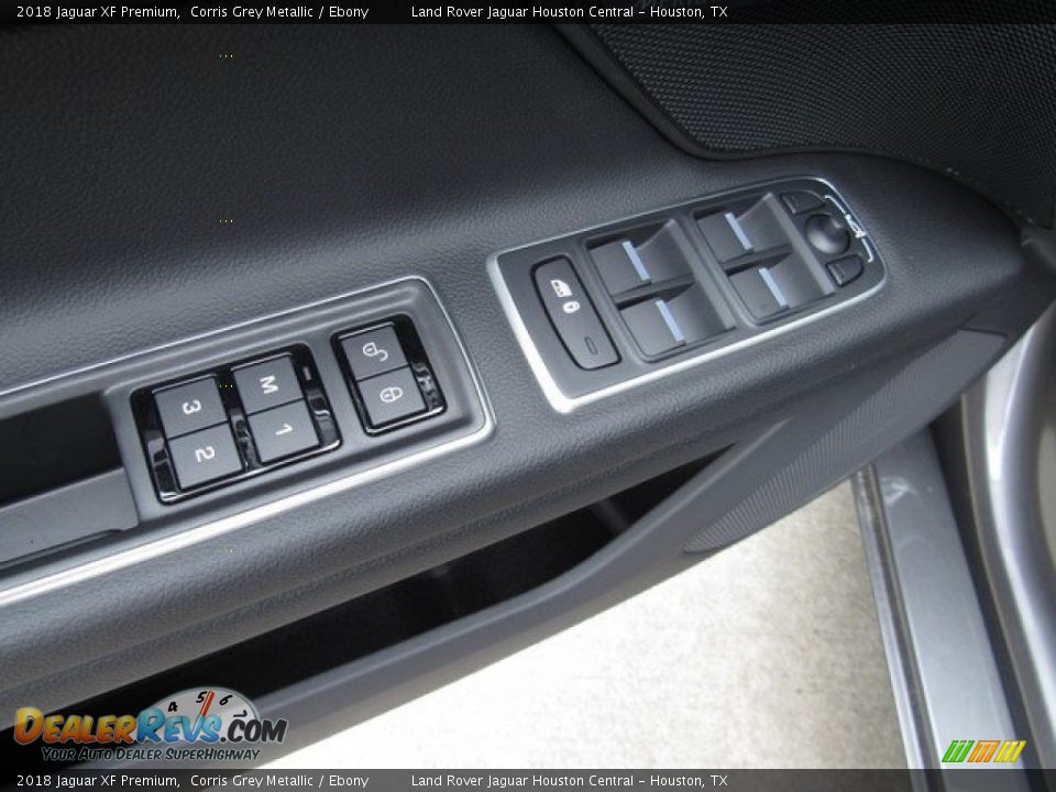 2018 Jaguar XF Premium Corris Grey Metallic / Ebony Photo #25