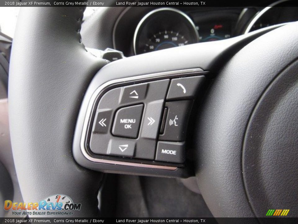 2018 Jaguar XF Premium Corris Grey Metallic / Ebony Photo #28