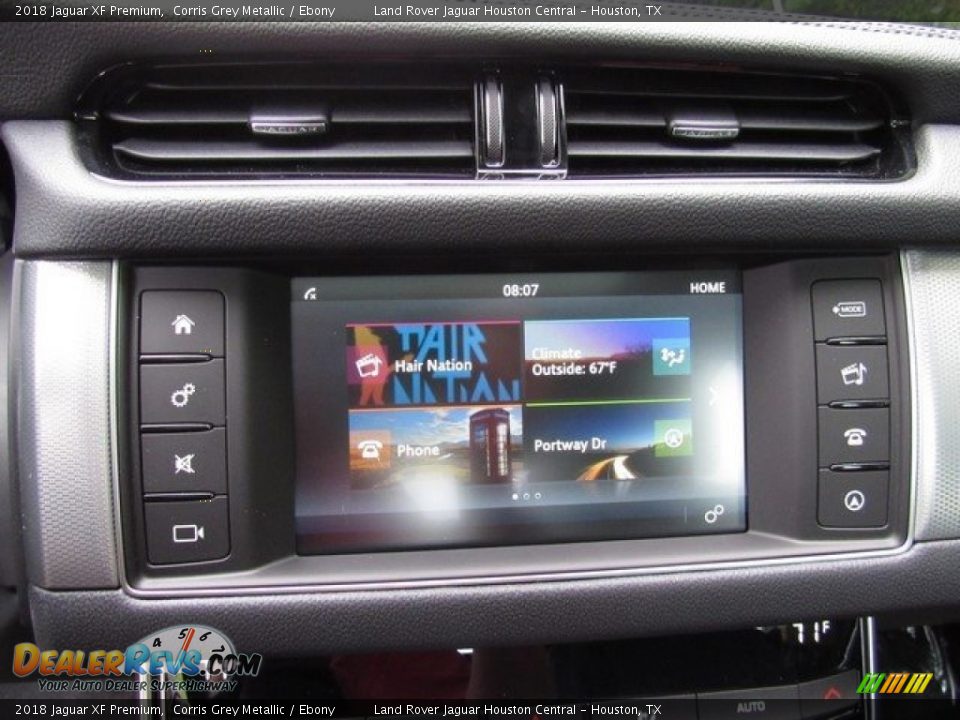 2018 Jaguar XF Premium Corris Grey Metallic / Ebony Photo #31
