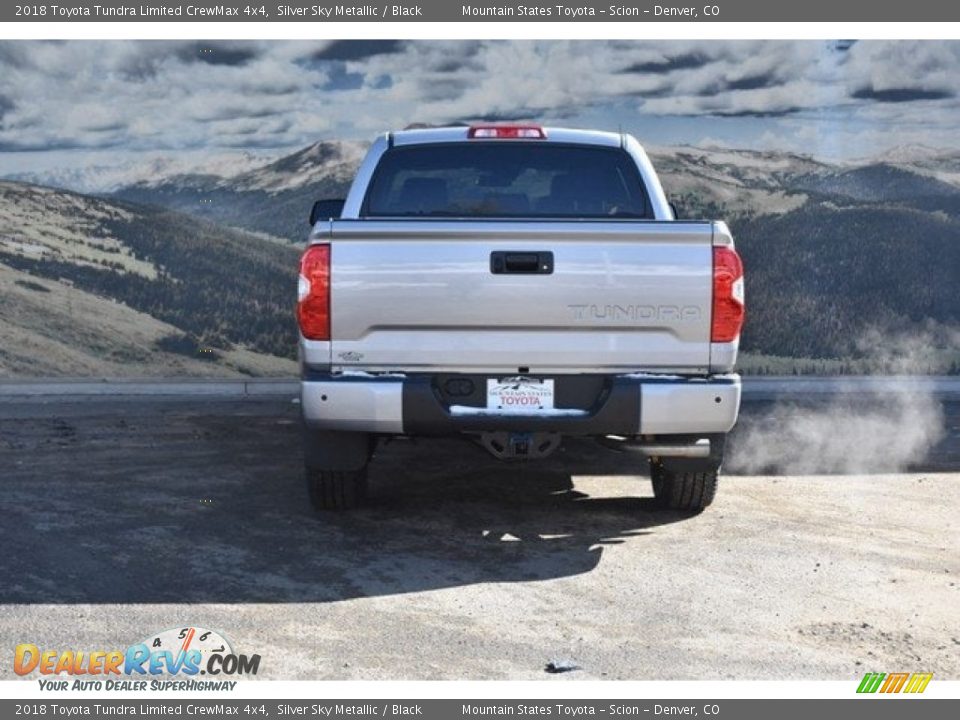 2018 Toyota Tundra Limited CrewMax 4x4 Silver Sky Metallic / Black Photo #4