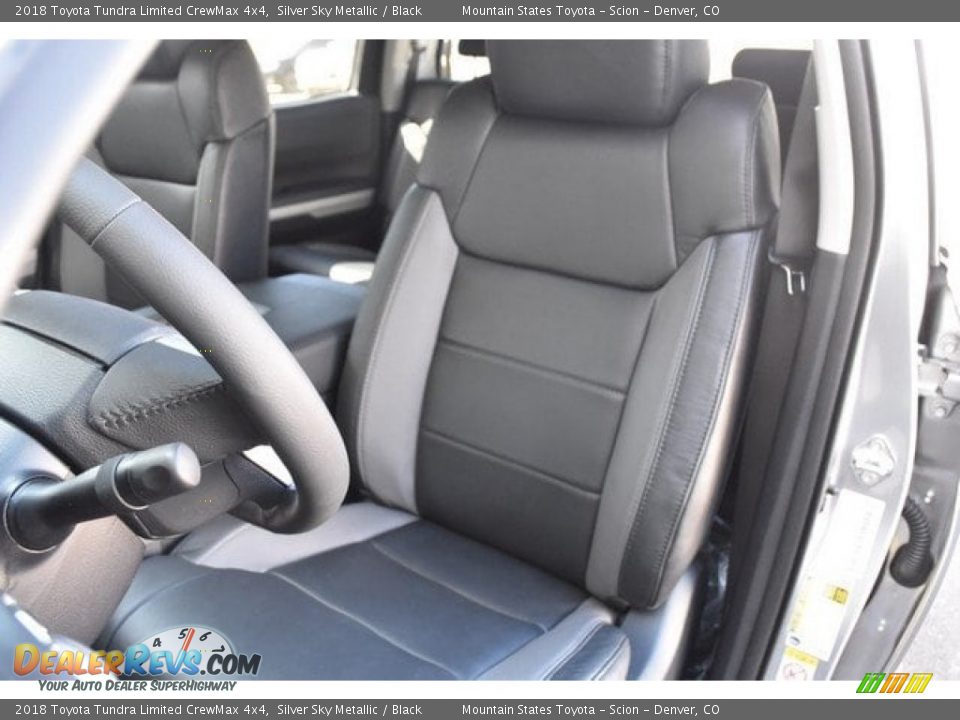 2018 Toyota Tundra Limited CrewMax 4x4 Silver Sky Metallic / Black Photo #7
