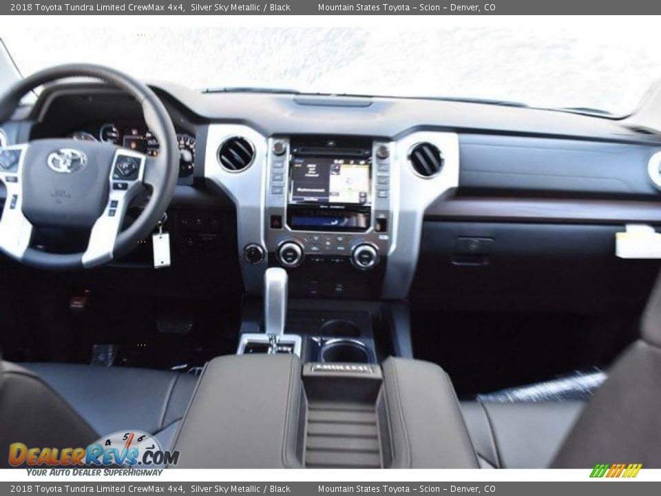 2018 Toyota Tundra Limited CrewMax 4x4 Silver Sky Metallic / Black Photo #8