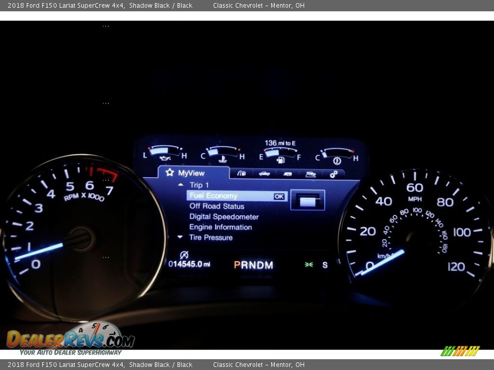 2018 Ford F150 Lariat SuperCrew 4x4 Shadow Black / Black Photo #10