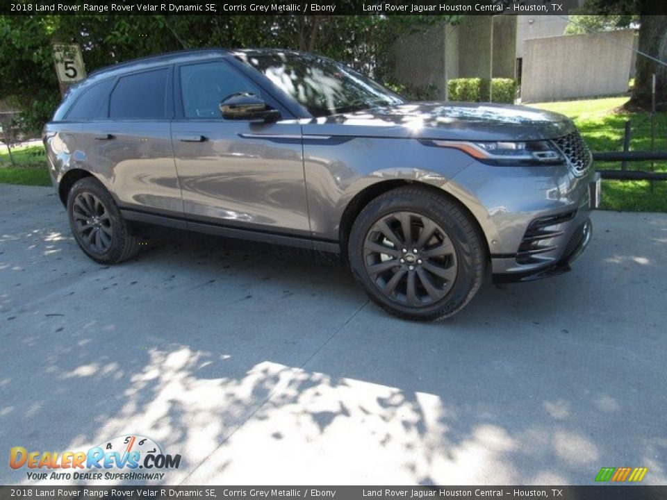 2018 Land Rover Range Rover Velar R Dynamic SE Corris Grey Metallic / Ebony Photo #1