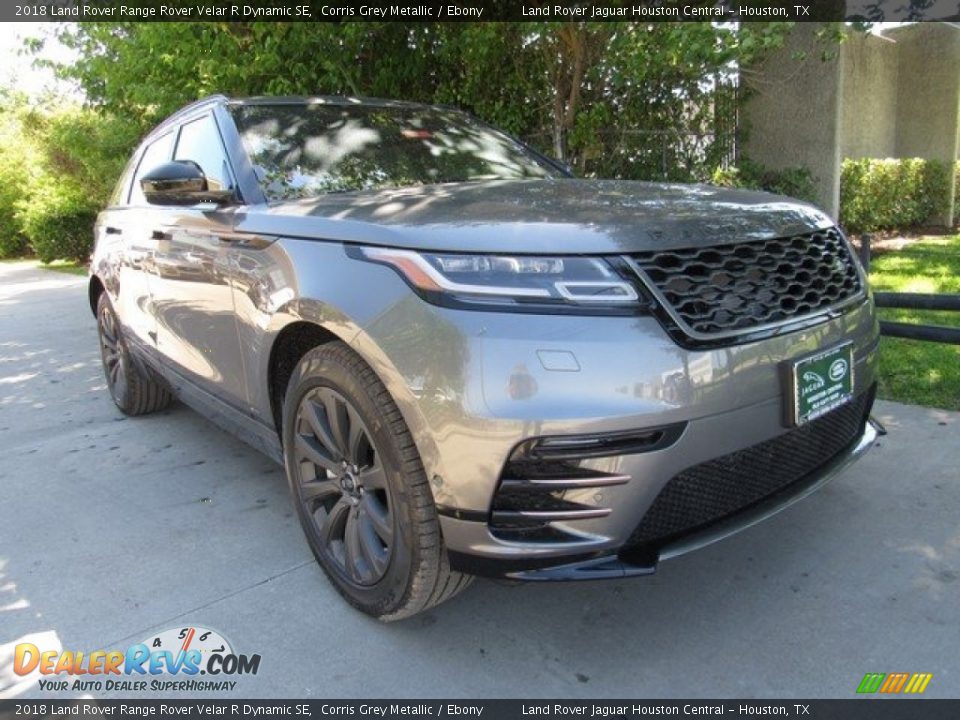 2018 Land Rover Range Rover Velar R Dynamic SE Corris Grey Metallic / Ebony Photo #2