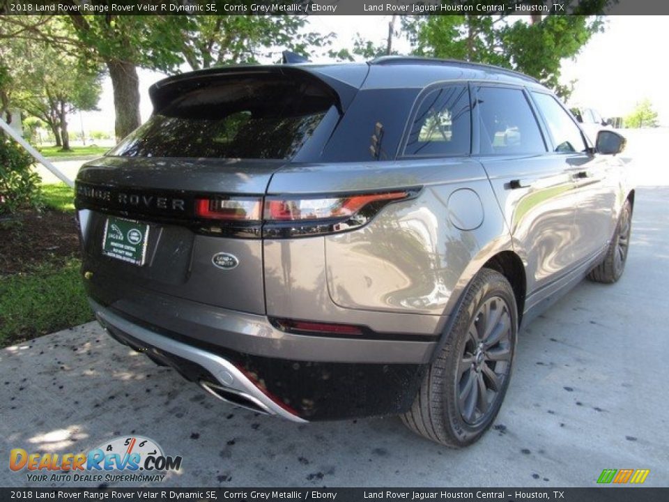 2018 Land Rover Range Rover Velar R Dynamic SE Corris Grey Metallic / Ebony Photo #4