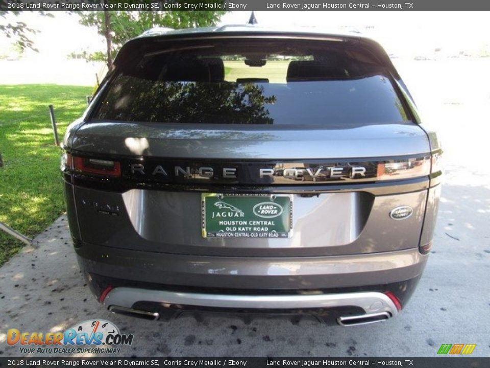 2018 Land Rover Range Rover Velar R Dynamic SE Corris Grey Metallic / Ebony Photo #5