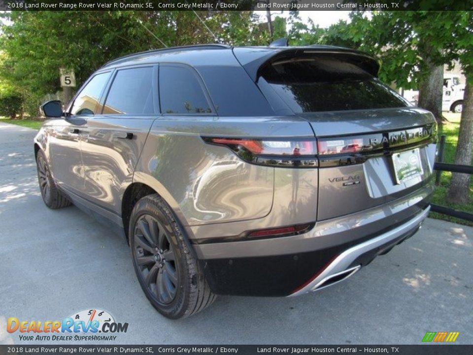 2018 Land Rover Range Rover Velar R Dynamic SE Corris Grey Metallic / Ebony Photo #9