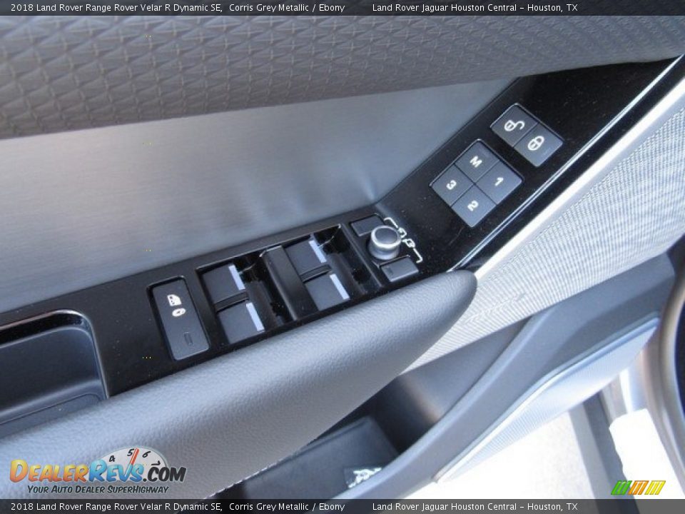 2018 Land Rover Range Rover Velar R Dynamic SE Corris Grey Metallic / Ebony Photo #25