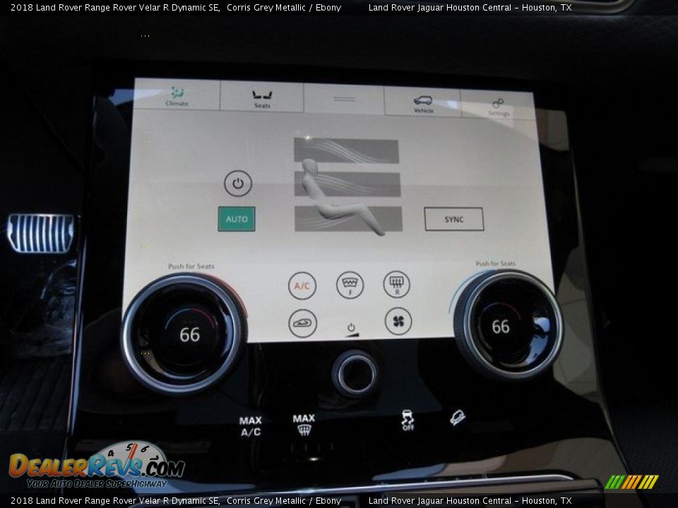 2018 Land Rover Range Rover Velar R Dynamic SE Corris Grey Metallic / Ebony Photo #34