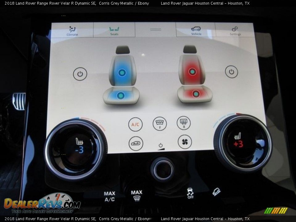 2018 Land Rover Range Rover Velar R Dynamic SE Corris Grey Metallic / Ebony Photo #35